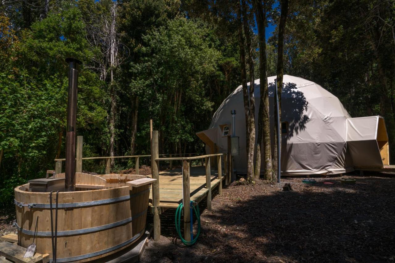Cabanas Ensenada Bosque Nativo Kültér fotó