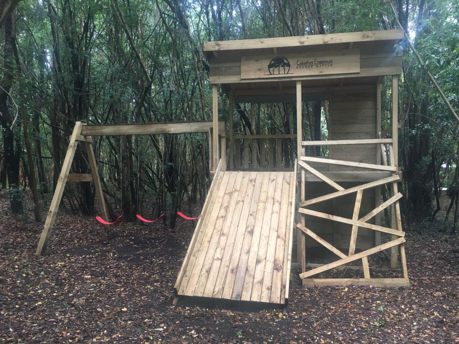 Cabanas Ensenada Bosque Nativo Kültér fotó