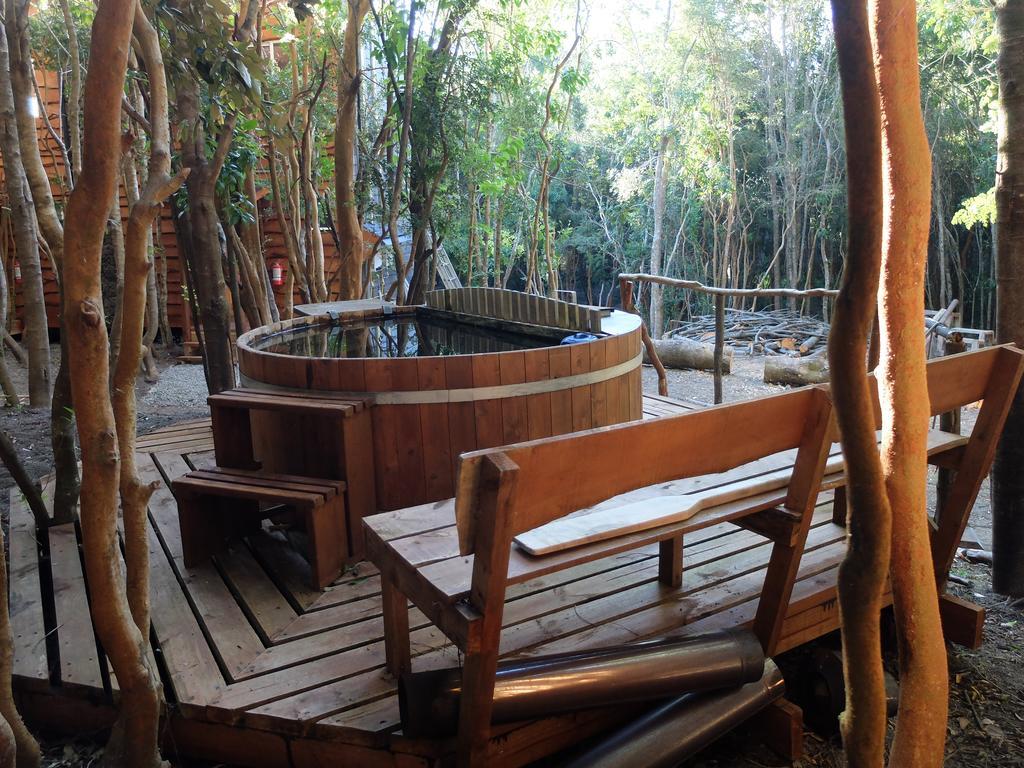 Cabanas Ensenada Bosque Nativo Kültér fotó